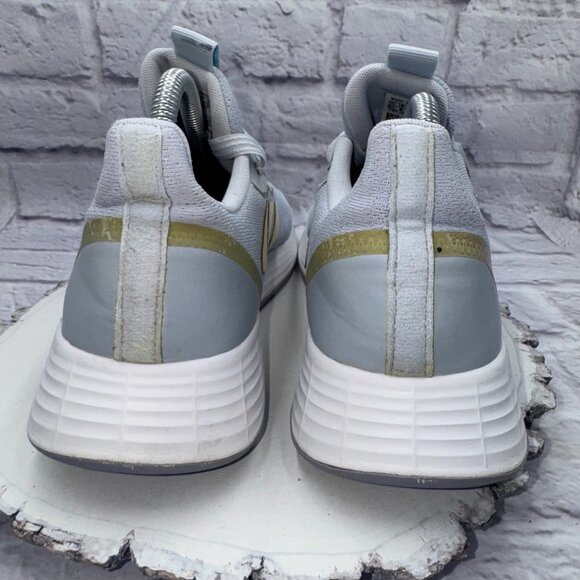 Adidas Womens Qt Racer Sport FY5673 Blue Running Shoes Sneakers Size 9.5 - Picture 7 of 13